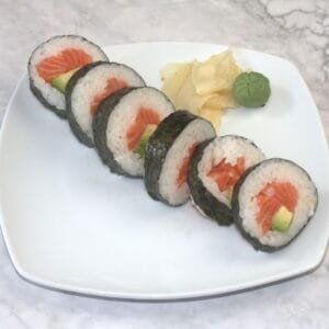 Salmon Avocado Futomaki