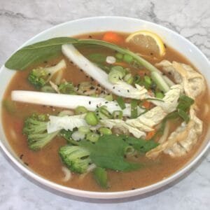 Vegetable Ramen Noodle Soup