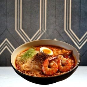 Spicy Prawn Ramen Soup